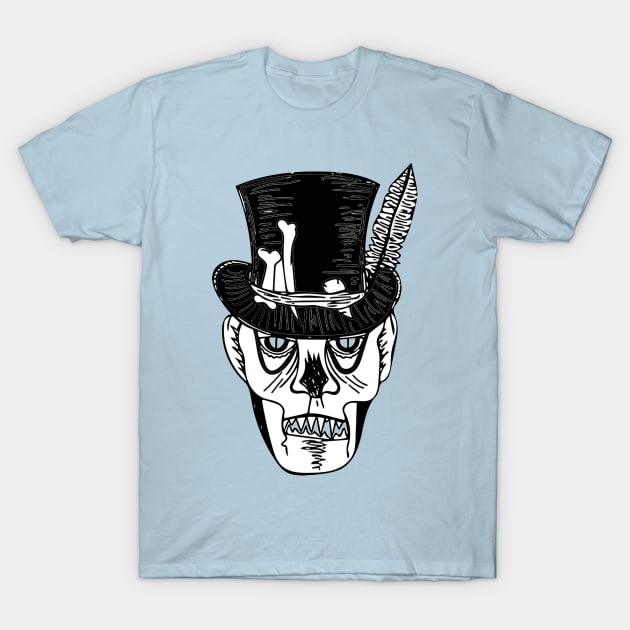 Baron Samedi T-Shirt by loveandnate